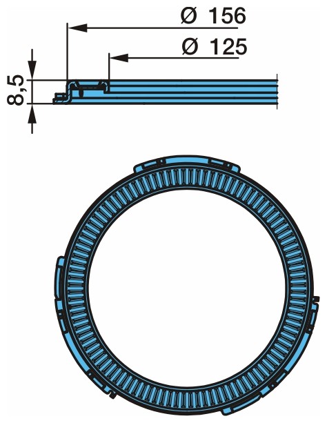 BPW ABS ring 03.310.08.51.0 03.310.08.51.0 Abs sensor NISSAN X-TRAIL BPW