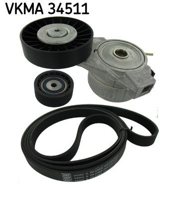 SKF Moniurahihnasarja VKMA 34511 SKF VKMA 34511 Saab 9-3 Cabriolet moniurahihnasarja hinta