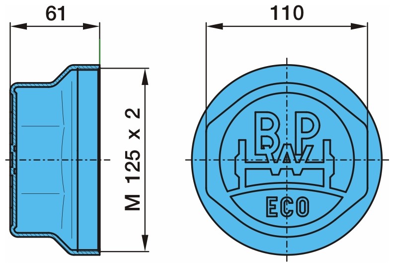 BPW Kap, wiellager 03.212.24.25.0 Wiellagers BPW KIA 03.212.24.25.0