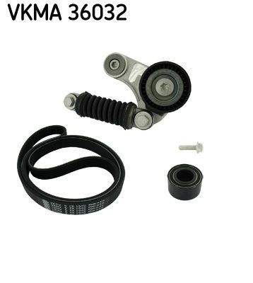 SKF Σετ ιμάντων poly-V VKMA 36032 SKF VKMA 36032 Σετ ιμάντων poly-V MITSUBISHI ASX SUV (GA0) 1.8 (GA3W) 139 PS 2018