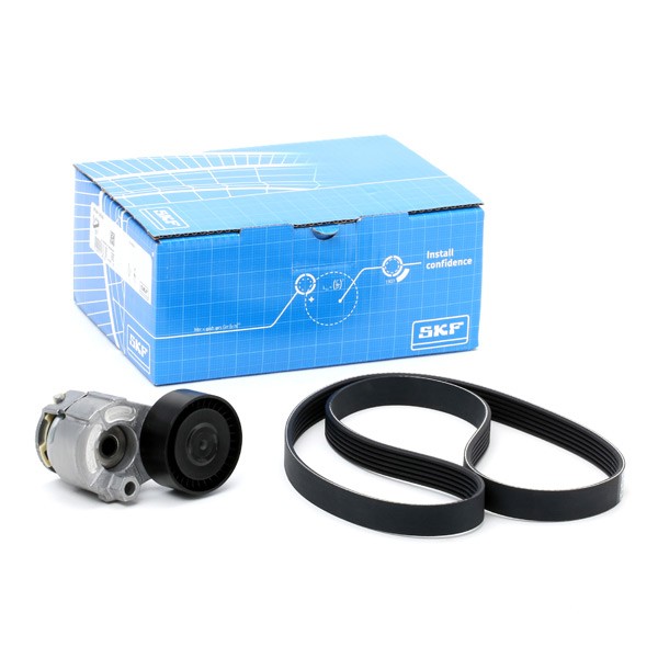 Jogo de correias trapezoidais estriadas SKF VKMA 36055 SKF VKMA 36055 Correia de acessórios RENAULT MEGANE 2019