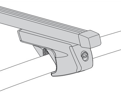 ATERA Dachträger für offene Reling, 122 cm, 100 kg, Stahl ATERA 048122 Dachträger für offene Reling, 122 cm, 100 kg, Stahl RENAULT Duster (HS_) Zubehör
