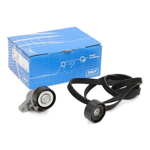 SKF Jeu de courroies trapézoïdales à nervures VKMA 36200 Nissan TRADE Courroie nervurée Poly-V SKF VKMA 36200