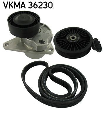 SKF Drivremssats VKMA 36230 Byta Flerspårsremssats Volvo 850 Sedan kostnad SKF VKMA 36230