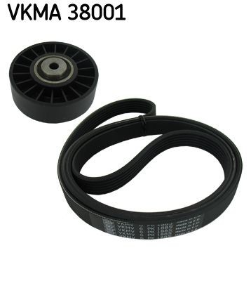 SKF Kileremssæt VKMA 38001 SKF VKMA 38001 Kileremssæt MERCEDES-BENZ W124 Sedan (W124) 320 E (124.032) 220 HK 1992