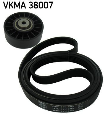 SKF Drivremssats VKMA 38007 SKF VKMA 38007 Flerspårsremssats Mercedes S210