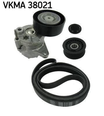 SKF Kileremsett VKMA 38021 Drivremsett SKF Mercedes-Benz GLA VKMA 38021