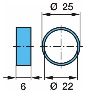 BPW Anello centraggio, Cerchione 03.112.00.43.0 03.112.00.43.0 costo Bulloni ruote BPW MERCEDES-BENZ VARIO