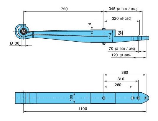 BPW Federpaket 05.082.13.10.0 05.082.13.10.0 Blattfedern IVECO MASSIF BPW kaufen