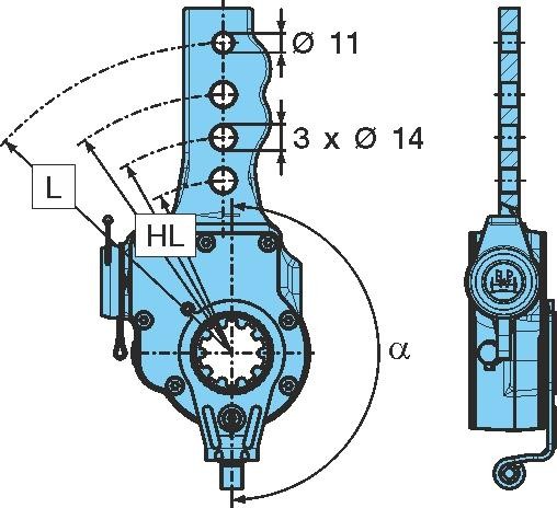 BPW Hoovastik, pidurisüsteem 05.174.82.34.3 05.174.82.34.3 Tagasitõmbaja, trummelpidur Volkswagen VENTO BPW