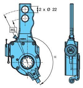 BPW Remhefboom, remsysteem 05.174.83.21.3 Regulateur, trommelrem BPW CEE'D 05.174.83.21.3 goedkoop