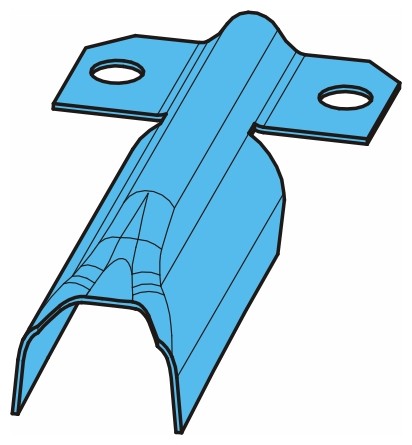 BPW Chapa de protecção térmica 03.165.24.64.0 03.165.24.64.0 Chapa proteção térmica de escape MERCEDES-BENZ SPRINTER BPW