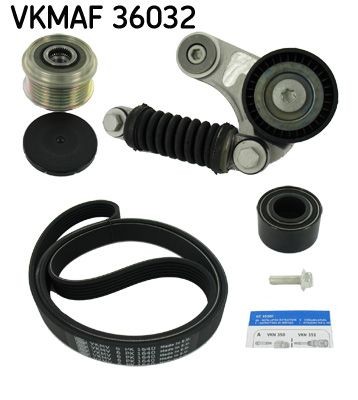 SKF Ozubený klinový remeň - Sada VKMAF 36032 SKF VKMAF 36032 Sada klinového rebrovaného remena Renault Espace 3 lacné