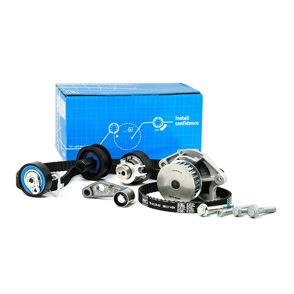 SKF Wasserpumpe + Zahnriemensatz VKMC 01121-1 SKF VKMC 01121-1 VW POLO (9N_) Riementrieb / Kettentrieb