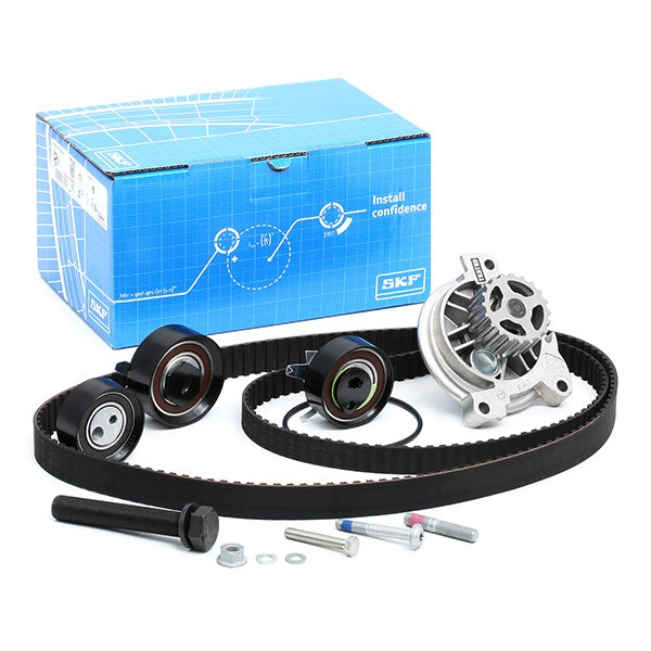 SKF Kit cinghia distribuzione, pompa acqua VKMC 01258-1 prezzo Kit distribuzione Volkswagen 2DB, 2DE, 2DK VKMC 01258-1 SKF