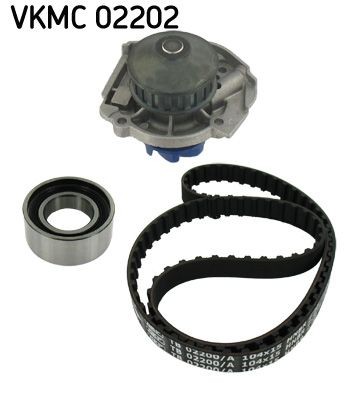 SKF Kit cinghia distribuzione, pompa acqua VKMC 02202 SKF VKMC 02202 Kit cinghia distribuzione, pompa acqua FIAT Uno Hatchback (146) 70 i.e. 1.4 72 CV 1993