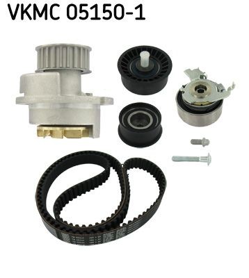SKF Kit cinghia distribuzione, pompa acqua VKMC 05150-1 SKF VKMC 05150-1 Pompa acqua + kit distribuzione Opel Vectra B Caravan j96 Station Wagon prezzo