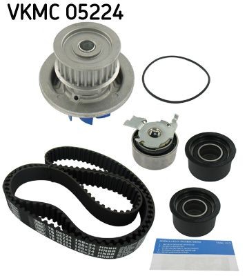 SKF Water pump and timing belt kit VKMC 05224 SKF VKMC 05224 CHEVROLET ASTRA timing belt and water pump replacement