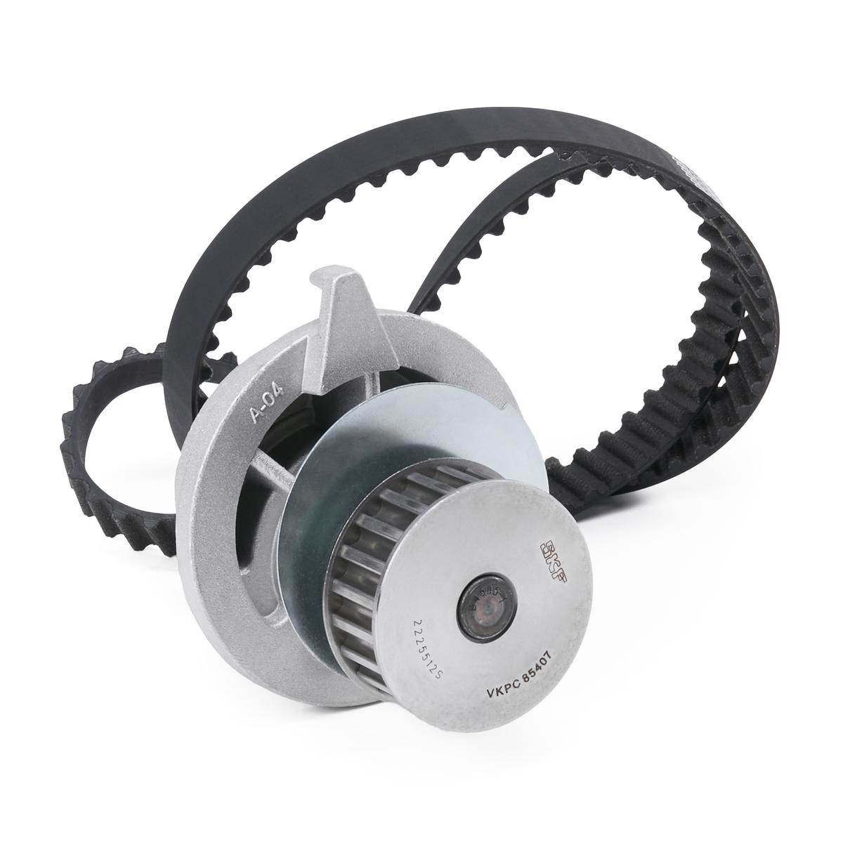 SKF Water pump and timing belt kit VKMC 05401 SKF VKMC 05401 genuine Kadett E Saloon (T85) drive belt kit price