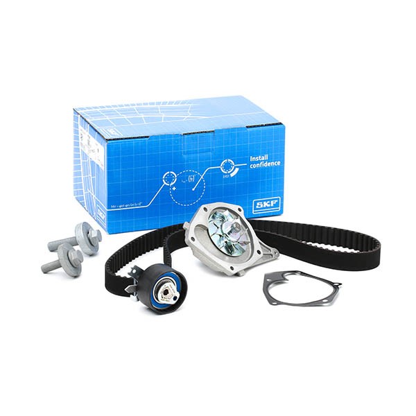 SKF Σετ ιμάντα χρονισμού με αντλία νερού VKMC 06134-1 Σετ ιμάντα χρονισμού SKF Renault FLUENCE VKMC 06134-1