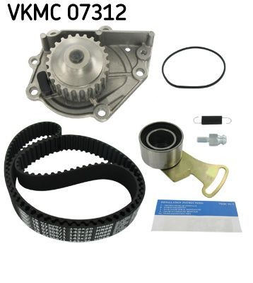 SKF Water pump and timing belt kit VKMC 07312 SKF VKMC 07312 ROVER Mini Hatchback cambelt and water pump replacement