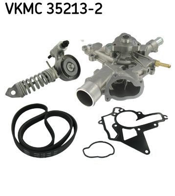 Vannpumpe + kileremsett SKF VKMC 35213-2 SKF VKMC 35213-2 Drivremsett Opel TIGRA 2010