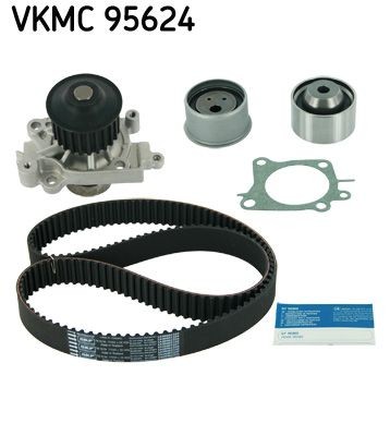 SKF Ūdenssūknis + Zobsiksnas komplekts VKMC 95624 SKF VKMC 95624 Ūdens sūkņi + zobsiksnas komplekts MITSUBISHI Lancer VI Sedan (CJ_, CP_) par izdevīgu cenu