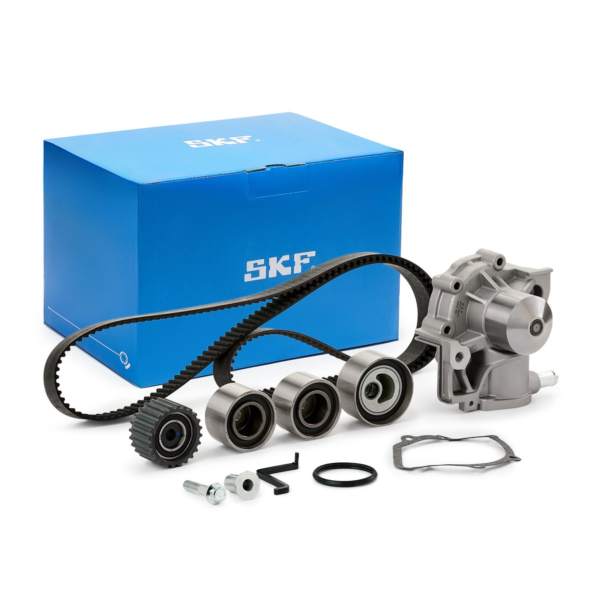 SKF Bomba de água + kit de correia dentada VKMC 98000 SKF VKMC 98000 Bomba de água + kit de correia de distribuição Subaru Outback BP baratos