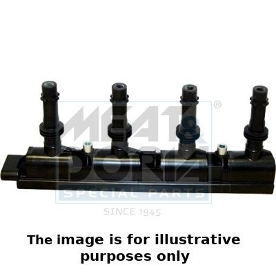 MEAT & DORIA Ignition coil 10606E MEAT & DORIA 10606E Ignition coil OPEL Meriva B (S10) 1.6 CDTI (75) 95 hp 2015