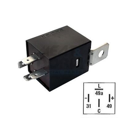 MEAT & DORIA Prerużovač smerových svetiel 7242011 Prerušovač smerových svetiel MEAT & DORIA Citroën XSARA 7242011