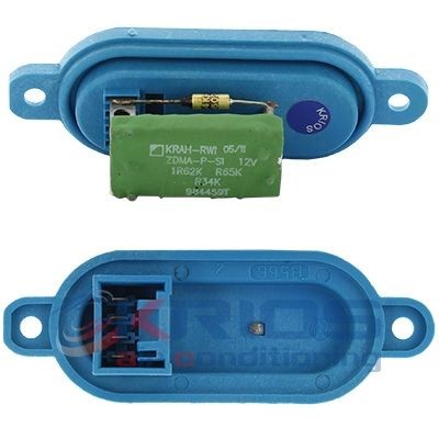 MEAT & DORIA Motstand, kupévifte K109159 K109159 Viftemotor motstand FIAT 126 MEAT & DORIA