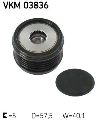 SKF Generatorfreilauf VKM 03836 VKM 03836 SKF Freilauf Lichtmaschine Smart 454 Kosten