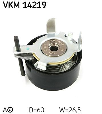 SKF Strammehjul, registerreim VKM 14219 SKF VKM 14219 Strammerull, tannrem LANCIA BETA hva koster