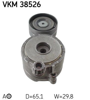 SKF Spanrol, poly V-riem VKM 38526 SKF VKM 38526 Riemen MERCEDES-BENZ E-Klasse All-Terrain (S213) 2021