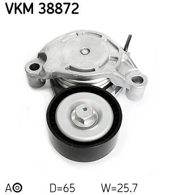 SKF Poulie, tendeur de courroie d'accessoire VKM 38872 SKF VKM38872 Galet tendeur BMW G01 prix