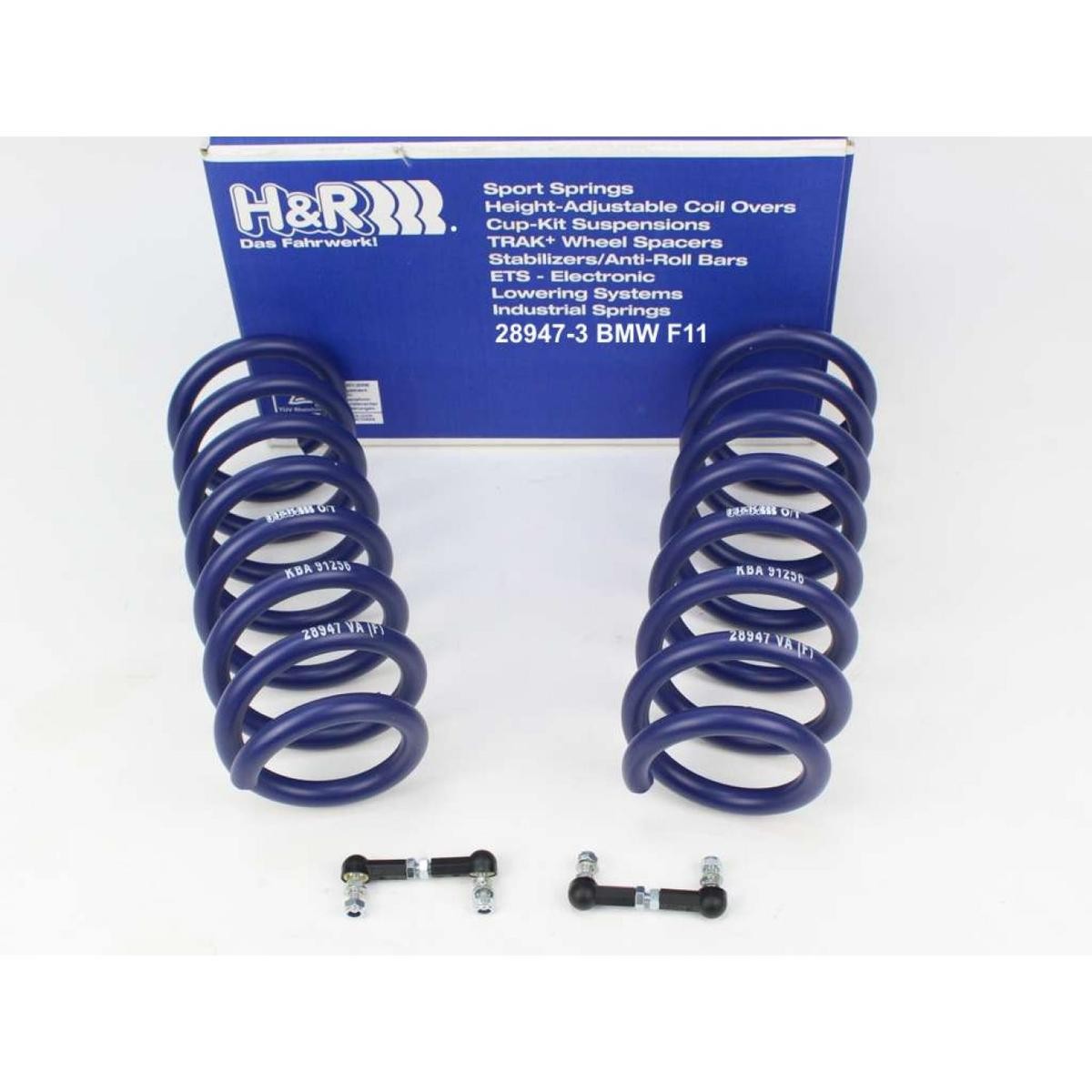 H&R Vedrustusekomplekt, vedrud 28947-3 H&R 28947-3 Vedrustusekomplekt vedrud BMW F11 odava hinnaga