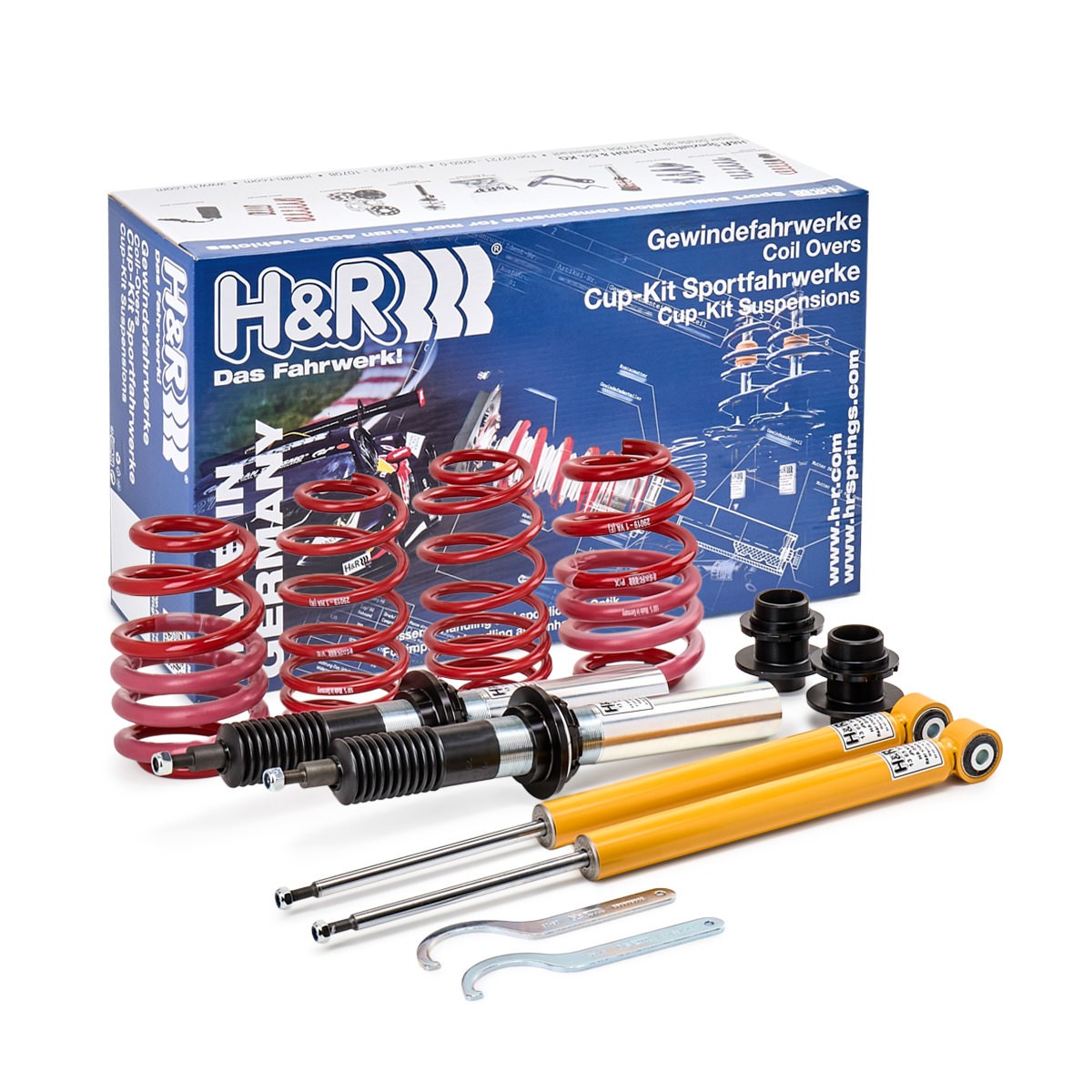 H&R Suspension kit, coil springs / shock absorbers 29019-1 H&R 29019-1 Audi A4 B8 suspension kit, coil springs / shock absorbers replacement