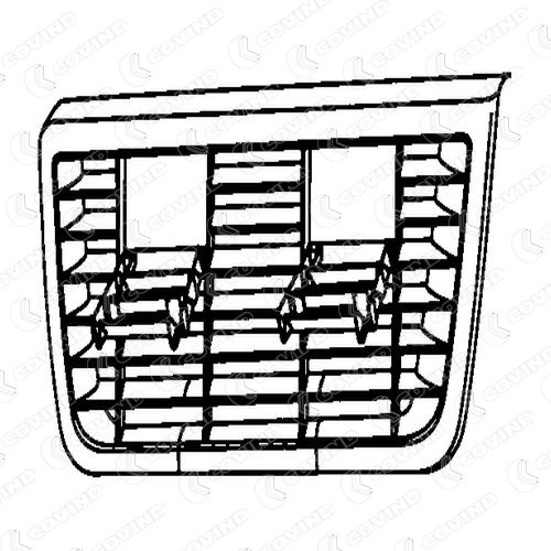 COVIND Griglia radiatore XF5/150 COVIND XF5/150 Griglia radiatore DAF prezzi originali