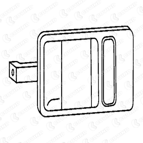Rukoväż dverí COVIND C39/190 COVIND C39/190: Rukoväż dverí Iveco Daily 2025