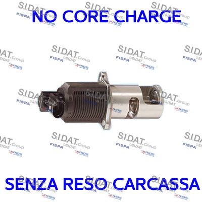 SIDAT EGR-ventil 83.638R Eksosreturventil SIDAT Suzuki JIMNY 83.638R