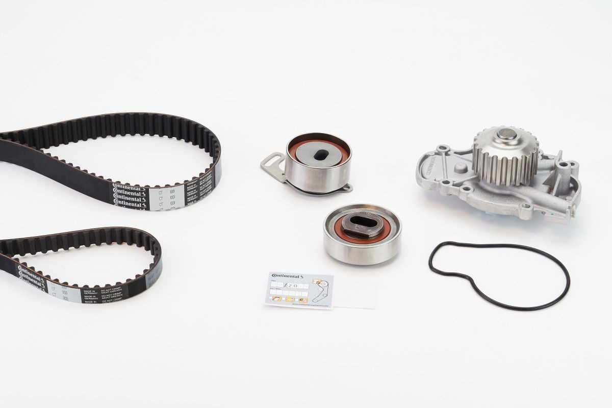 CONTITECH Kamremssats med vattenpump CT1001WP2PRO CONTITECH CT1001WP2PRO Kamremssats med vattenpump Honda Civic SB1 original