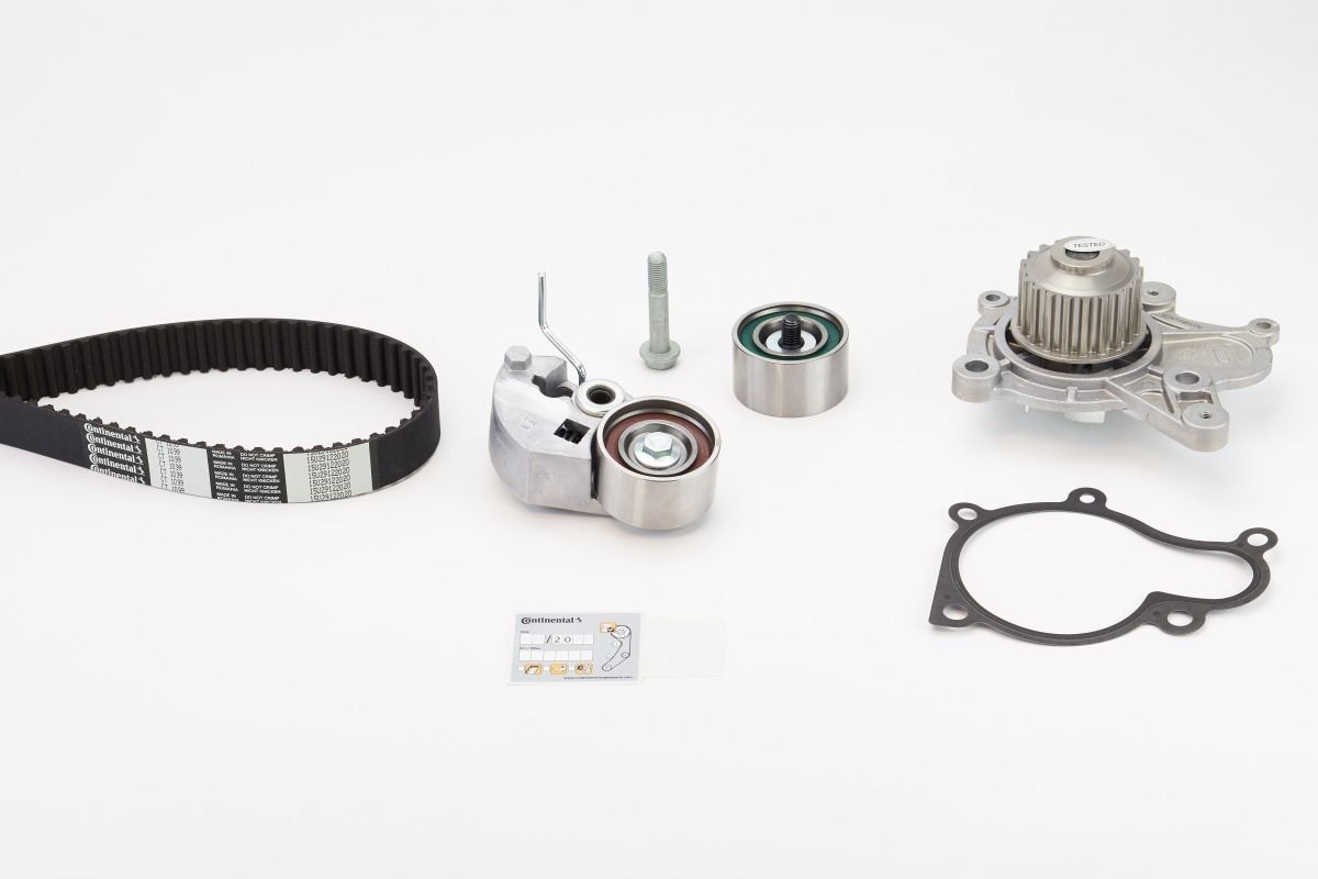 CONTITECH Ūdenssūknis + Zobsiksnas komplekts CT1099WP2 CT1099WP2 Ūdens sūkņi + zobsiksnas komplekts HYUNDAI H100 CONTITECH