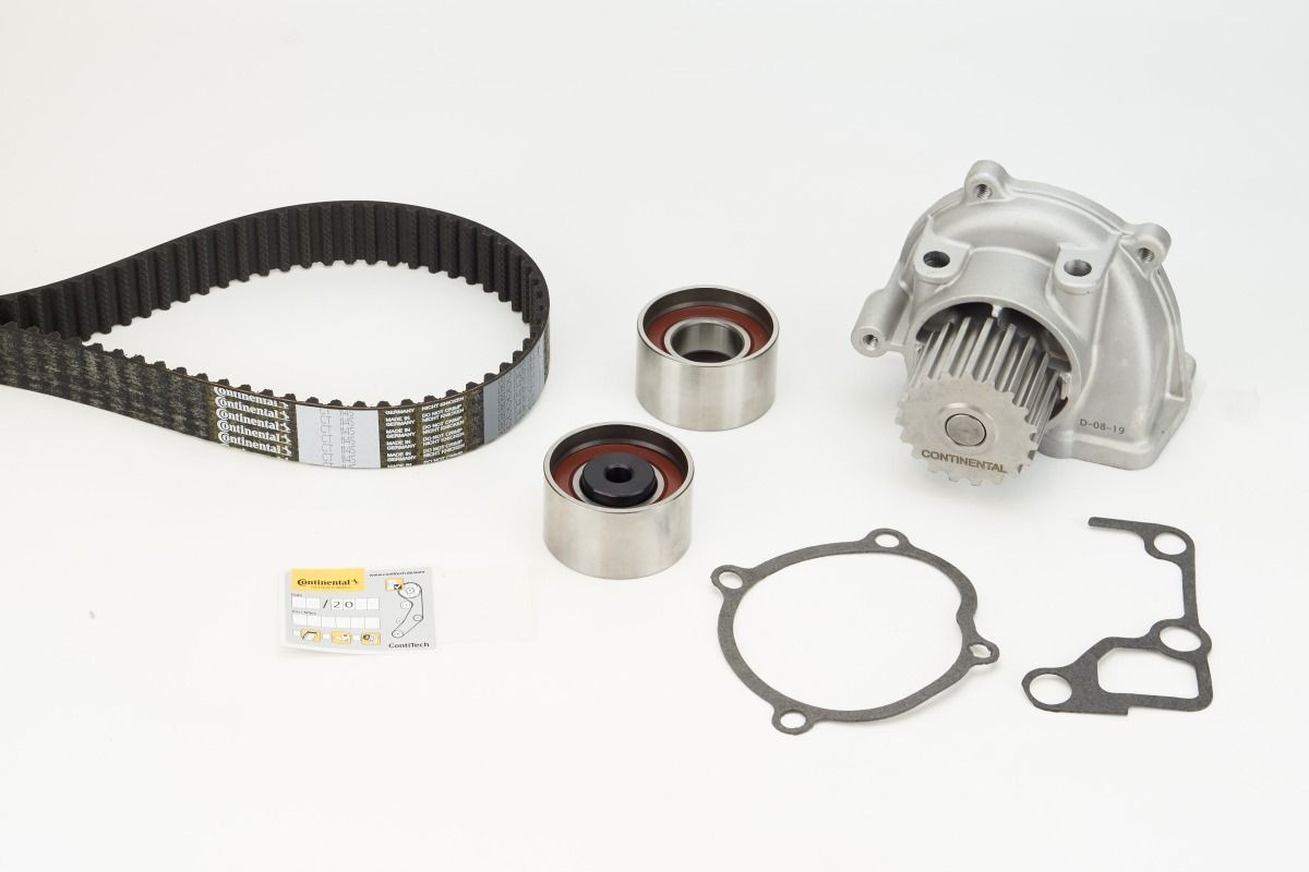 Bomba de água + kit de correia dentada CONTITECH CT1145WP1 CONTITECH CT1145WP1 Bomba de água + kit de correia de distribuição MAZDA MPV 2017