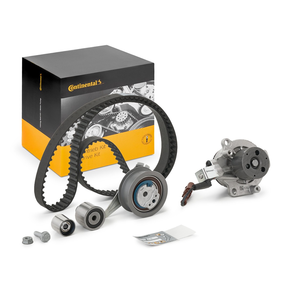 CONTITECH Wasserpumpe + Zahnriemensatz CT1168WP5 Zahnriemen Kit + Wasserpumpe CONTITECH Skoda KAROQ CT1168WP5