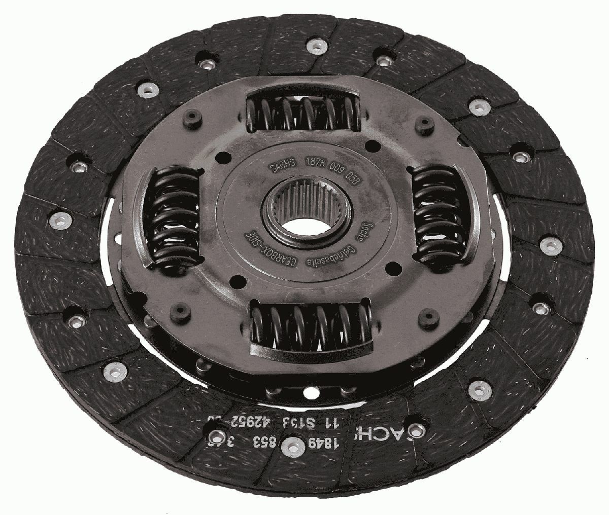 SACHS Spojková lamela 1878 009 058 SACHS 1878 009 058 Lamela spojky SKODA Citigo Hatchback za nízku cenu