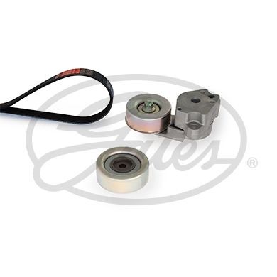 Kileremsett GATES K026PK1495 GATES Micro-V Kit K026PK1495 Multireim sett MITSUBISHI PAJERO SPORT 2010
