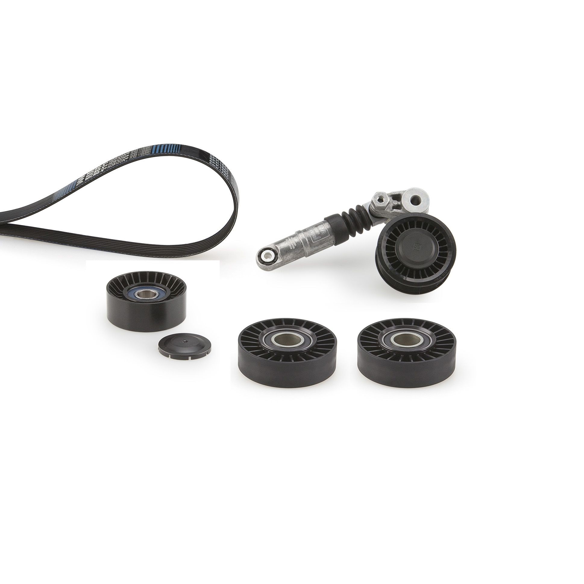 GATES Moniurahihnasarja K046PK2580XS Porsche 997 Cabriolet moniurahihnasarja GATES Micro-V Kit UNIQUE FIT K046PK2580XS
