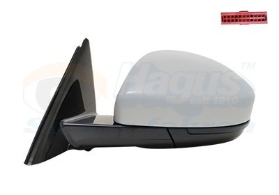 VAN WEZEL Backspegel 0261807 VAN WEZEL 0261807 sidospegel Range Rover Evoque LV pris