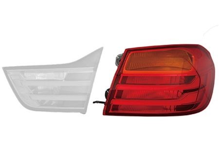 VAN WEZEL Bakljus 0624922 Byta Bakljus BMW F33 kostnad VAN WEZEL 0624922