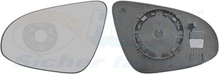 Miroir de rétroviseur VAN WEZEL 0919831 VAN WEZEL 0919831 Miroir de rétroviseur extérieur CITROËN C1 2021